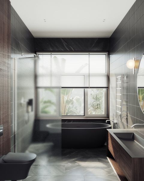 Душевая перегородка MaybahGlass MGD-700-5ш 79см хром матовый