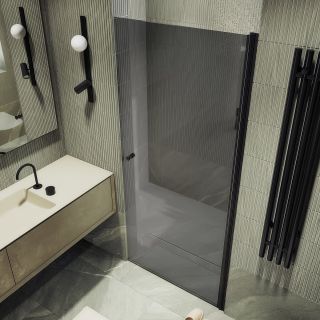 Душевая дверь MaybahGlass MGD-806-6 80см чёрный