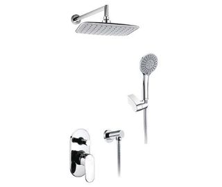 Wasserkraft А14031 Встраиваемый комплект для душа с верхней душевой насадкой и лейкой