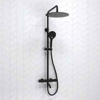 Душевой комплект WasserKRAFT A288.160.078.BM Thermo черный