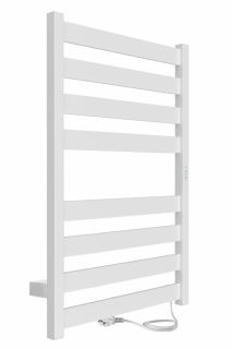 Полотенцесушитель электрический Indigo Oktava Slim 5 LСLOKS5E80-50WMRt 80x50 см белый матовый