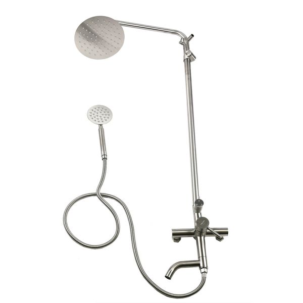 Душевая стойка Melana Tondo MELANA-610107 сатин