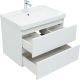Тумба под раковину Aquanet Sofa 345586 70 см белый глянец