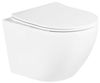 Комплект 3 в 1 BelBagno BB3105CHR/SC/BB002-80/BB005-PR-CHROME унитаз подвесной с сиденьем UNO BB3105CHR/SC система инсталляции для унитазов BB002-80  с кнопкой смыва BB005-PR-CH