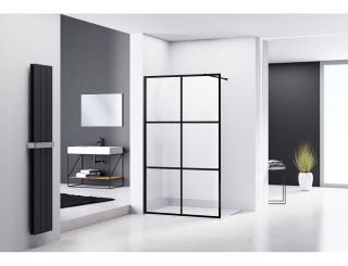 Душевая перегородка ABBER Immer Offen 90см AG62090B