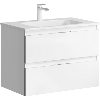 Подвесная тумба под раковину Aqwella Accent ACC0175W 75 см