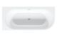 Акриловая ванна Riho Desire Corner Velvet Sparkle System LED B087004105 R 184x84см с аэромассажем и подсветкой белый матовый