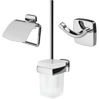 Набор аксессуаров для ванной AM.PM Gem  AK90T1703W хром