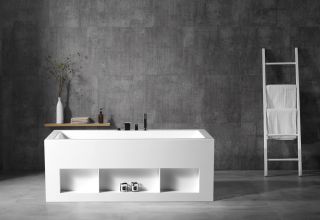 Акриловая ванна ABBER 160x80см AB9339-1.6