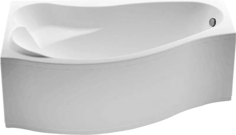 Акриловая ванна Aquanet Palma 205737 170x90/60 см левая с каркасом
