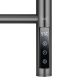 Полотенцесушитель электрический Wonzon & Woghand Bonn WW-AL4092-GM 25x80 см тёмный графит