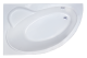 Акриловая ванна Royal Bath Alpine левая 140x95см белый RB819103L