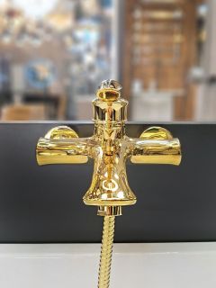 Смеситель для ванны с душем AltroBagno Beatrice 0210 Or