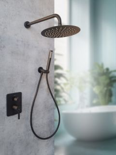 Душевая система AltroBagno Unione 040107 NeOp черный матовый