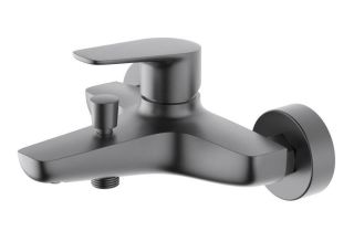 Смеситель для ванны Aquatek Бетта AQ1140BGM шлифованный чёрный хром