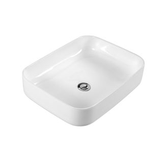 Раковина накладная Aquatek Вега AQ5515-MW 50 см белый матовый