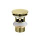 Донный клапан для раковины Aquatek AQ6002PG полированное золото