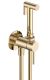 Гигиенический душ AQUAme Siena AQM6217BG со смесителем шлифованное золото