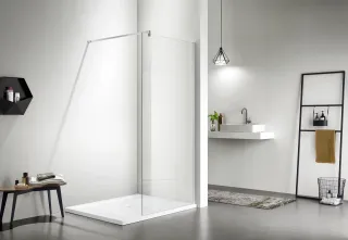 Душевая перегородка Aquatek Walk in AQ WIW 09020CH 90см хром