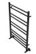 Водяной полотенцесушитель Aquatek Либерти AQ RR1080BL П10 50x80см чёрный муар