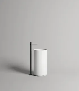 Напольная раковина Salini Armonia 01 S-Stone 130111SM 45см белый матовый