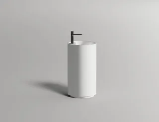 Напольная раковина Salini Armonia Top 01 S-Stone 130125M 45см белый матовый