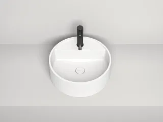 Накладная раковина Salini Armonia Top 02 S-Stone 130126M 45см белый матовый