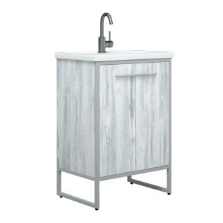 Тумба под раковину Corozo Айрон 70см арт/серый SD-00000309