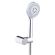 Душевой набор AZARIO MANO AZ-15786010 душевая лейка, шланг, штанга, мыльница