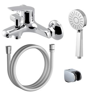 Смеситель для ванны AZARIO TAVIRA AZ-WKE238040C с ручным душем