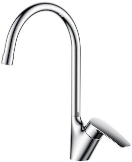 Смеситель для кухонной мойки AZARIO EVORA AZ-WKE56266C  керамический картридж