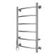 Полотенцесушитель электрический AZARIO VERONA AZ04758 500/800 6 секций, диммер слева, хром