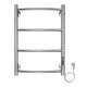 Полотенцесушитель электрический AZARIO VERONA AZ04846 400/600 4 секции, тен справа, хром