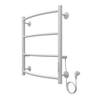 Полотенцесушитель электрический AZARIO VERONA AZ04856W 500/600 4 секции, диммер справа, белый