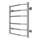 Полотенцесушитель водяной AZARIO RAVENNA AZ07156 500/600 6 секций, нижнее/диагональное подключение, 1/2, хром