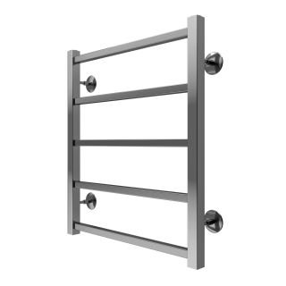 Полотенцесушитель водяной AZARIO ANCONA AZ75556 500/600 квадрат, 5 секций, нижнее/диагональное подключение, 1/2, хром