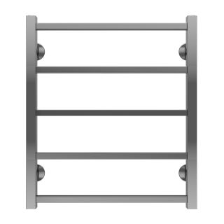 Полотенцесушитель водяной AZARIO ANCONA AZ75556 500/600 квадрат, 5 секций, нижнее/диагональное подключение, 1/2, хром