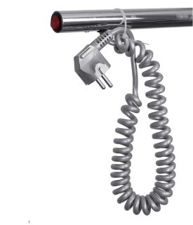 Полотенцесушитель электрический Domoterm DMT 112 42x50 EK L хром