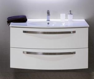 Тумба под раковину Cezares 100x55 Bianco Lucido Comfort 54281