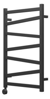 Полотенцесушитель электрический Point Феникс PN15158BE П7 50x80см левый/правый чёрный