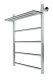 Полотенцесушитель водяной Indigo Line LLSHW70-40P с полкой 70x40 см хром