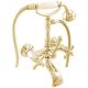 Смеситель для ванны Rav Slezak Morava Retro MK160.5/2Z золото