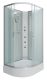 Душевая кабина Niagara NG-33974-14RBKG с гидромассажем 90x70см серебро/матовое