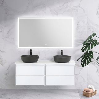 Зеркало BelBagno SPC-GRT-1400-800-LED-TCH-WARM с подсветкой