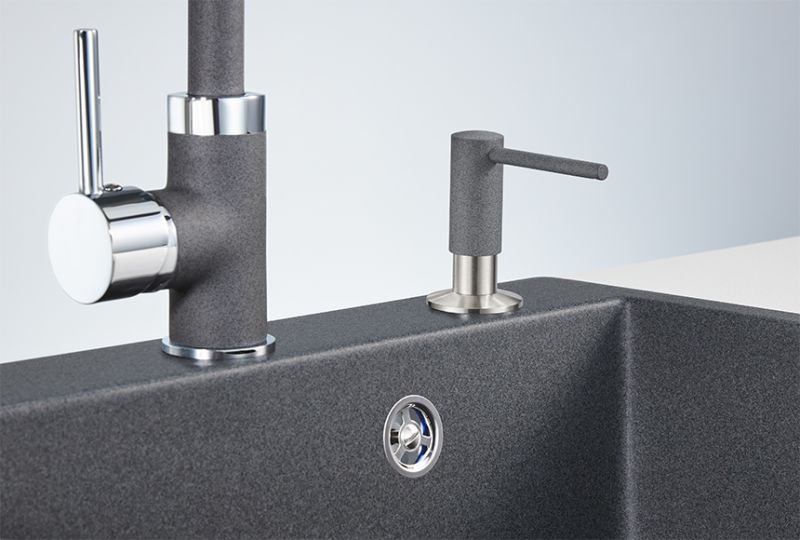 Дозатор Granula 018 D, ГРАФИТ (ЧЁРНО-СЕРЫЙ)