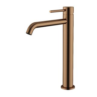 Смеситель для раковины высокий Knotlor SS-21/RB, бронза