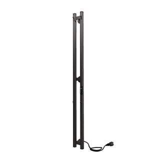 Полотенцесушитель электрический Indigo Style LSE120-10GNSRt 120x10 см оружейная сталь