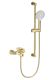 Смеситель для ванны с душевым гарнитуром Wonzon & Woghand WW-C2501-BG брашированное золото