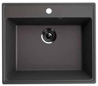 Кухонная мойка Ulgran Quartz Forte 580-09 асфальт