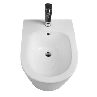 Биде приставное ABBER Bequem AC1152 белый